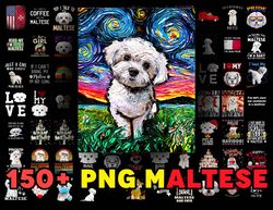Maltese Mom Png, Maltese Mama Png, Dog Lover Png, Maltese Png,Dog Mom Png, 100 png Maltese, Instant Download, Maltese di