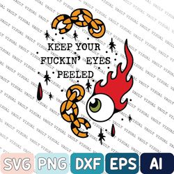 Keep Your Eyes Peeled Svg