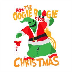How The Oogie Boogie Stole Christmas Svg, Christmas Svg, Oogie Boogie Svg, Christmas Gift Svg, Merry Christmas Svg, Chri