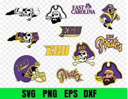 East Carolina UniversityFootball Team svg, East Carolina University svg, Logo bundle Instant Download