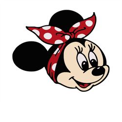 Pretty Minnie Svg, Disney Svg, Minnie Svg, Mickey Svg, Mickey Mouse Svg, Disneyland Svg, Disney Movie Svg, Cute Minnie S