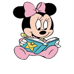 Baby Minnie Svg, Disney Svg, Minnie Svg, Mickey Svg, Baby Svg, Disneyland Svg, Disney Movie Svg, Cute Minnie Svg, Cartoo
