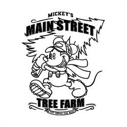 Mickeys Main Street Tree Farm Svg, Disney Svg, Trending Svg, Mickey Svg, Mickey Mouse Svg, Main Street Svg, Minnie Svg,