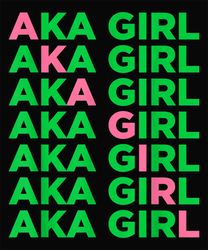 Aka Girl Png, Alpha Kappa Alpha Png, Alpha Kappa Png, Kappa Png Digital Download