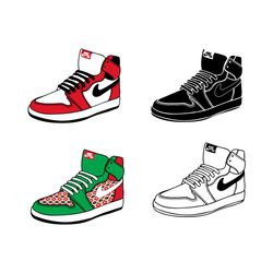 Sneakers Nike Svg Bundle