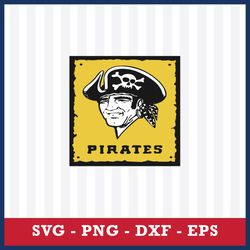 Pittsburgh Pirates Logo Svg, Pittsburgh Pirates Svg, MLB Svg, Sport Svg, Png Dxf Eps File