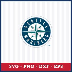 Seattle Mariners Logo Svg, Seattle Mariners Svg, MLB Svg, Sport Svg, Png Dxf Eps File