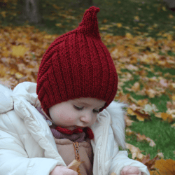 knitted baby hat newborn hat,  winter kids hat, baby knitwear