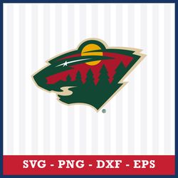 Minnesota Wild Svg, Minnesota Wild Logo Svg, NHL Svg, Sport Svg, Png Dxf Eps File