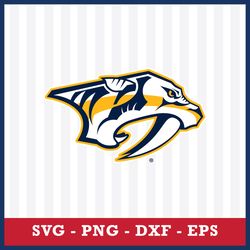 Nashville Predators Svg, Nashville Predators Logo Svg, NHL Svg, Sport Svg, Png Dxf Eps File