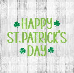 Happy St. Patrick's Day | SVG | PNG | Instant Download