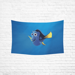 dory wall tapestry, cotton linen wall hanging