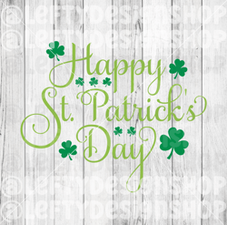 Happy St. Patrick's Day | SVG | PNG | Instant Download
