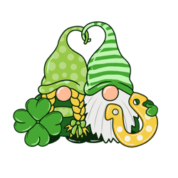 Gnome Happy Patrick's Svg, St Patrick's Day Svg, Shamrock Svg, St Patricks svg, Lucky Svg File Cut Digital Download