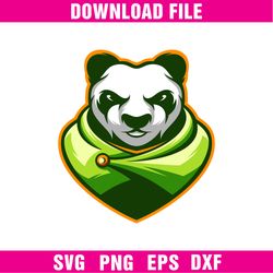 Panda Warior Logo Png, Panda Logo Png, Bear Logo Png, Logo Brand Png, Green Logo Png - Instant Down