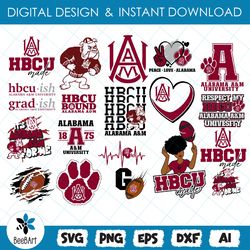 Alabama A&M University Svg, HBCU Svg Collections, HBCU team, Football Svg, Mega Bundle, Digital Download