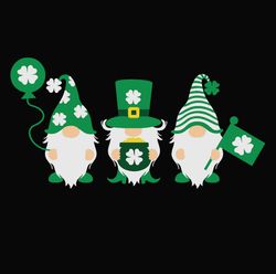 Gnome Patrick's Svg, St Patrick's Day Svg, Shamrock Svg, St Patricks svg, Lucky Svg File Cut Digital Download