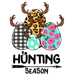 Hunting Season Easter Svg, Bunny Svg, Easter Rabbit Svg, Rabbit Svg, Easter Bunny Svg File Cut Digital Download