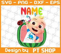 Cocomelon JJ Personalized Name Birthday png jpg, Cocomelon Brithday PNG JPG, Cocomelon,Cocomelon Family Birthday PNG, Wa