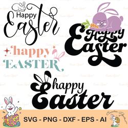 Easter Svg, Happy Easter Bundle Svg, Easter Svg Bundle, Happy Easter Svg Bundle, Svg