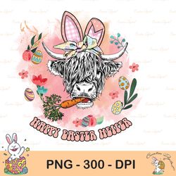 Happy Easter Heifer PNG Sublimation,  Happy Easter, Instant Digital Download