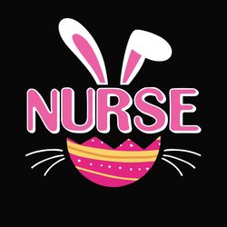 Hoppy Easter Nurse Svg, Bunny Svg, Easter Rabbit Svg, Rabbit Svg, Easter Bunny Svg File Cut Digital Download