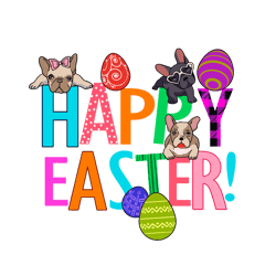Happy Bunny Easter Svg, Bunny Svg, Easter Rabbit Svg, Rabbit Svg, Easter Bunny Svg File Cut Digital Download