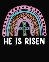 He Is Risen Easter Svg, Bunny Svg, Easter Rabbit Svg, Rabbit Svg, Easter Bunny Svg File Cut Digital Download