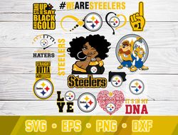 Pittsburgh Steelers svg Bundle  , Pittsburgh Steelers svg dxf eps png , N F L Teams svg , digital download