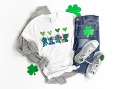 Stitch St Patricks Day Shirt, St Patricks Day Shirt,Disney Stitch St Patricks Day Shirt, St Patricks Sweatshirt - T62