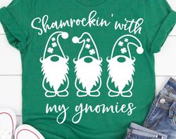 Funny St. Patricks Day Shirt, St Patricks Day Shirt, Kids St. Patricks Shirt, Gnomes Gnomies - T75