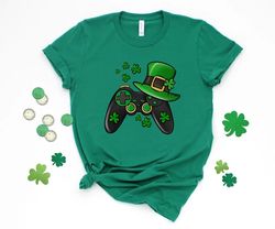 Video Game St Patricks Day Shirt, Video Game Shirt, Gamer Boys Shirt, Patricks Day Shirt, Game Controller Shirt - T77
