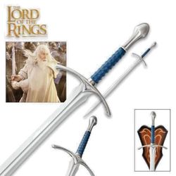 GLAMDRING Sword Of Gandalf From Lord of the Ring Monogram LOTR Men's Gift/Plaque replica/christmas gift/gift for him