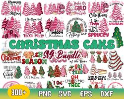 Christmas Bundle Svg, Christmas Tree Svg, Christmas Cake Svg, Png Dxf  Eps File