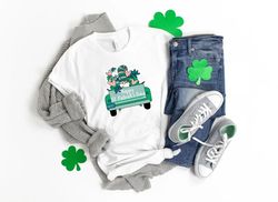 Happy St Patricks Day Shirt,Shamrock Shirt,Saint Patricks Day Shirt,Patricks Vintage Truck Shirt - T100