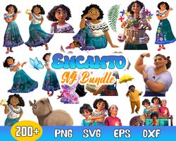 Disney Encanto Bundle Svg, Encanto Svg, Encanto Characters Svg, Encanto Clipart, Encanto Cricut