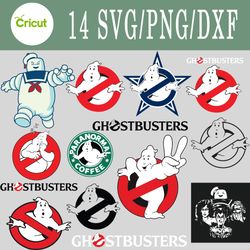 Ghostbusters svg, Ghostbusters bundle svg, Png, Dxf, Cutting File, Svg Files for Cricut, Silhouette