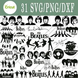 The Beatles svg, The Beatles bundle svg, Png, Dxf, Cutting File, Svg Files for Cricut, Silhouette