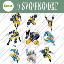 X men svg, X men bundle svg, Png, Dxf, Cutting File, Svg Files for Cricut, Silhouette