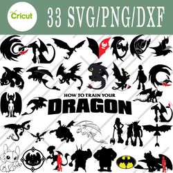 How to train your dragon svg, How to train your dragon bundle svg, Png, Dxf, Cutting File, Svg Files for Cricut