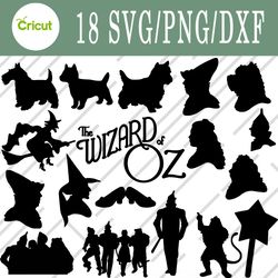 The wizard of Oz svg, The wizard of Oz bundle svg, Png, Dxf, Cutting File, Svg Files for Cricut, Silhouette