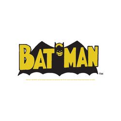 Batman Retro Logo , DC Comic, BatmanLogo Png, Ai Digital File