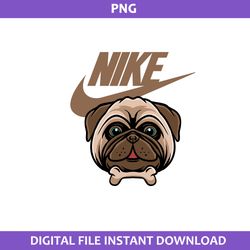 Nike Bulldog Logo Png, Nike Logo Png, Bulldog Png, Fashion Brands Png Digital File