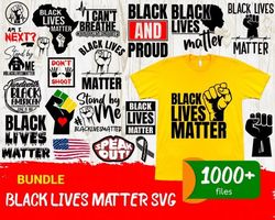 1000 BLACK LIVES MATTER SVG BUNDLE - Mega Bundle svg, png, dxf, Files For Print And Cricut