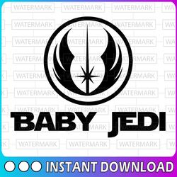 Baby Jedi Star Wars Baby svg - Star Wars Baby svg,Disney cricut, clipart, image file, digital