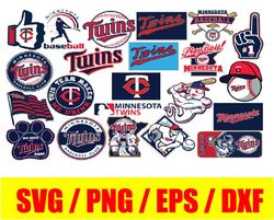 Minnesota Twins bundle logo, svg, png, eps, dxf 2