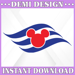 Disney Cruise Logo SVG, DXF, and png instant download, Disney Vacation svg, Disney cruise svg for cricut and silhouette