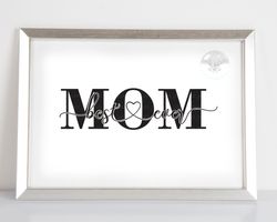 Best Mom Ever - Mother's Day Embroidery Designs