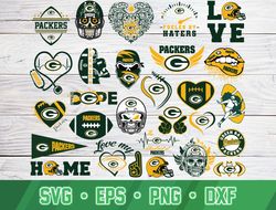 Green Bay Packers svg bundle   ,Green Bay Packers  svg dxf eps png , N F L Teams svg , digital download