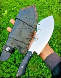Handmade Chef Cleaver Knife Chef Chopper Stainless Steel knife, Steak Knife, Damascus knife, Hunting knife, Steel Knife